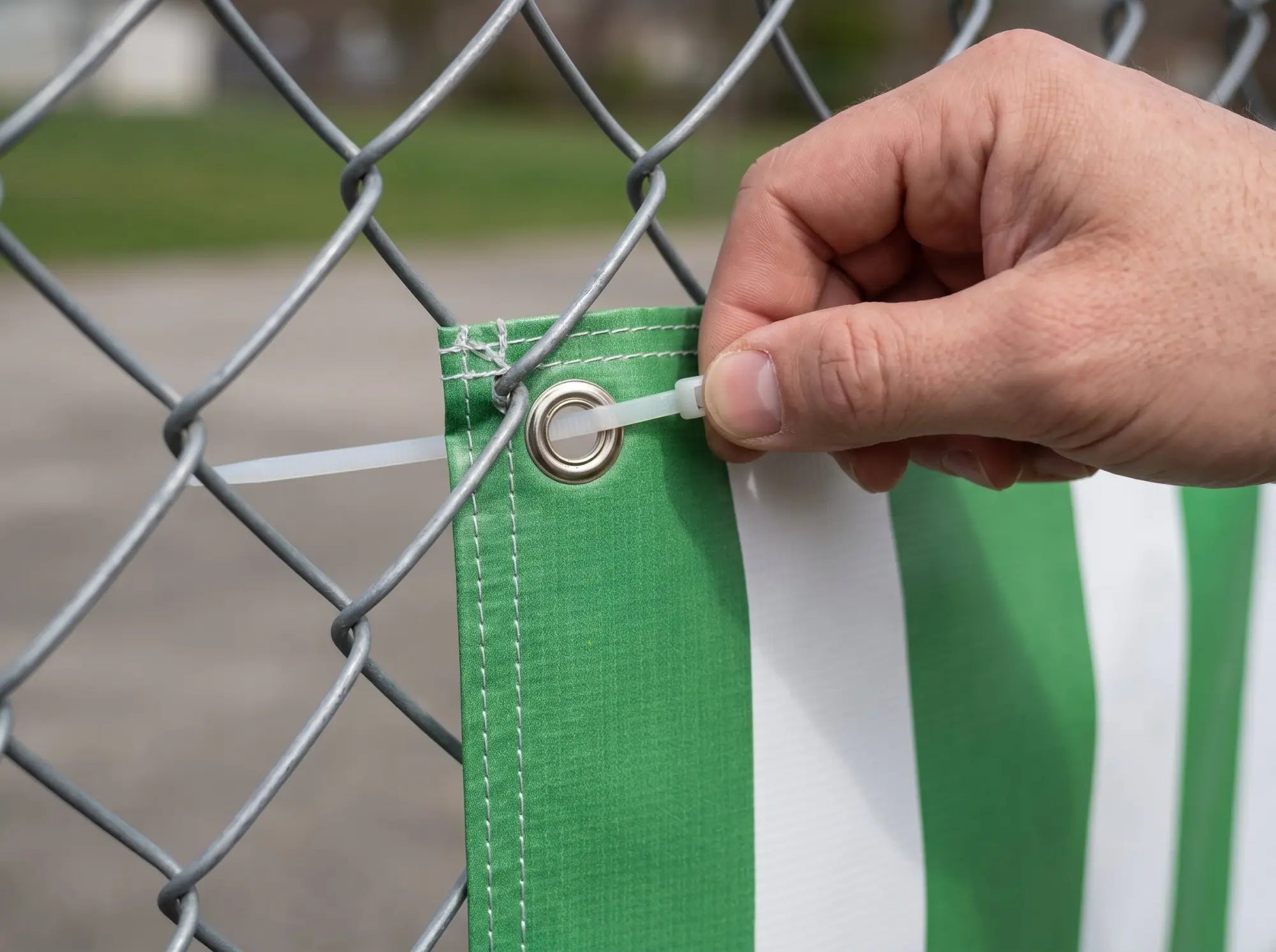 Banderole foot personnalisée pour tournoi: donnez une vraie