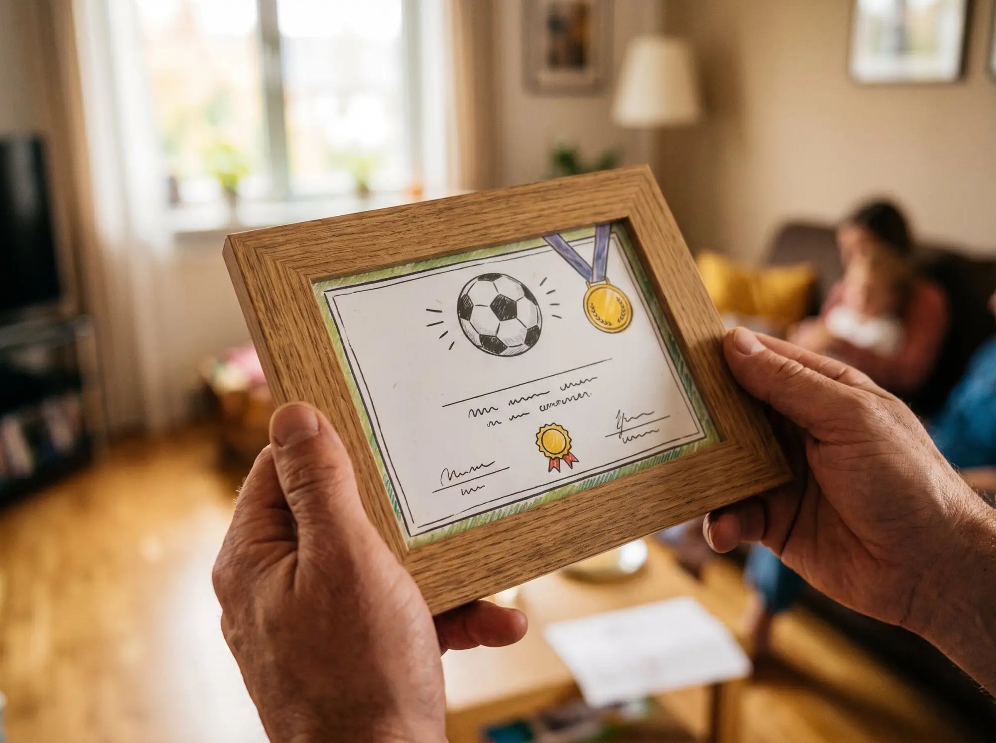 Diplôme de foot personnalisé: la plus belle récompense