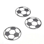 20 Stickers autocollant noir ballon - Vignette | Sticker Foot