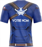 Autocollant concept maillot Captain America Avengers - Vignette | Sticker Foot