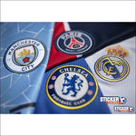 Déco foot tableau football art - Vignette | stickers foot