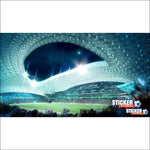 Déco football tableau stade velodrome - Vignette | stickers foot