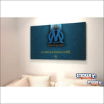 Deco Olympique Marseille avec logo OM - Vignette | stickers foot