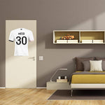 Deco PSG - sticker "Maillot PSG BLANC " Personnalisé 2022 - Vignette | Sticker Foot