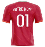 Déco sticker foot - Effet maillot pour fan LIVERPOOL - Vignette | Sticker Foot