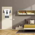 Déco sticker foot - maillot de Juventus - Vignette | Sticker Foot