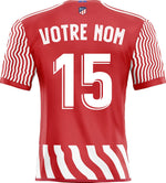 Déco sticker maillot de l'Atletico Madrid - Vignette | Sticker Foot