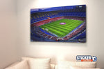 Decoration Barca - visuel Stade Barcelone Camp NOU - Vignette | Sticker Foot