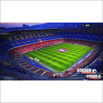 Decoration Barca - visuel Stade Barcelone Camp NOU - Vignette | stickers foot
