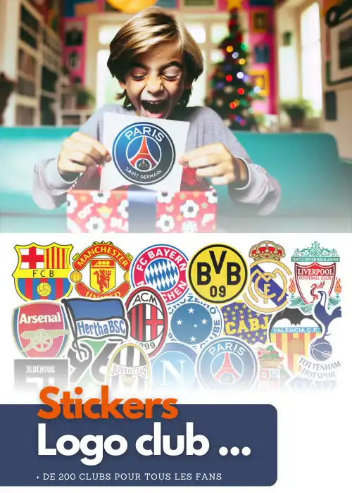 Autocollants de logo de club de football