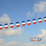 Guirlande de Drapeaux FRANCE coupe du monde - Vignette | Sticker Foot
