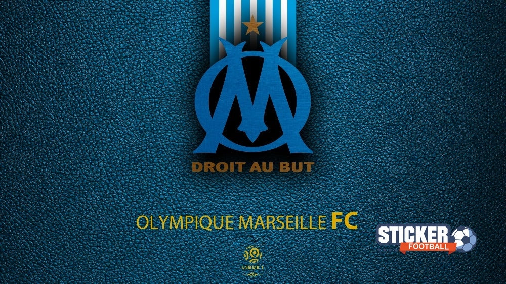 Deco Olympique Marseille avec logo OM