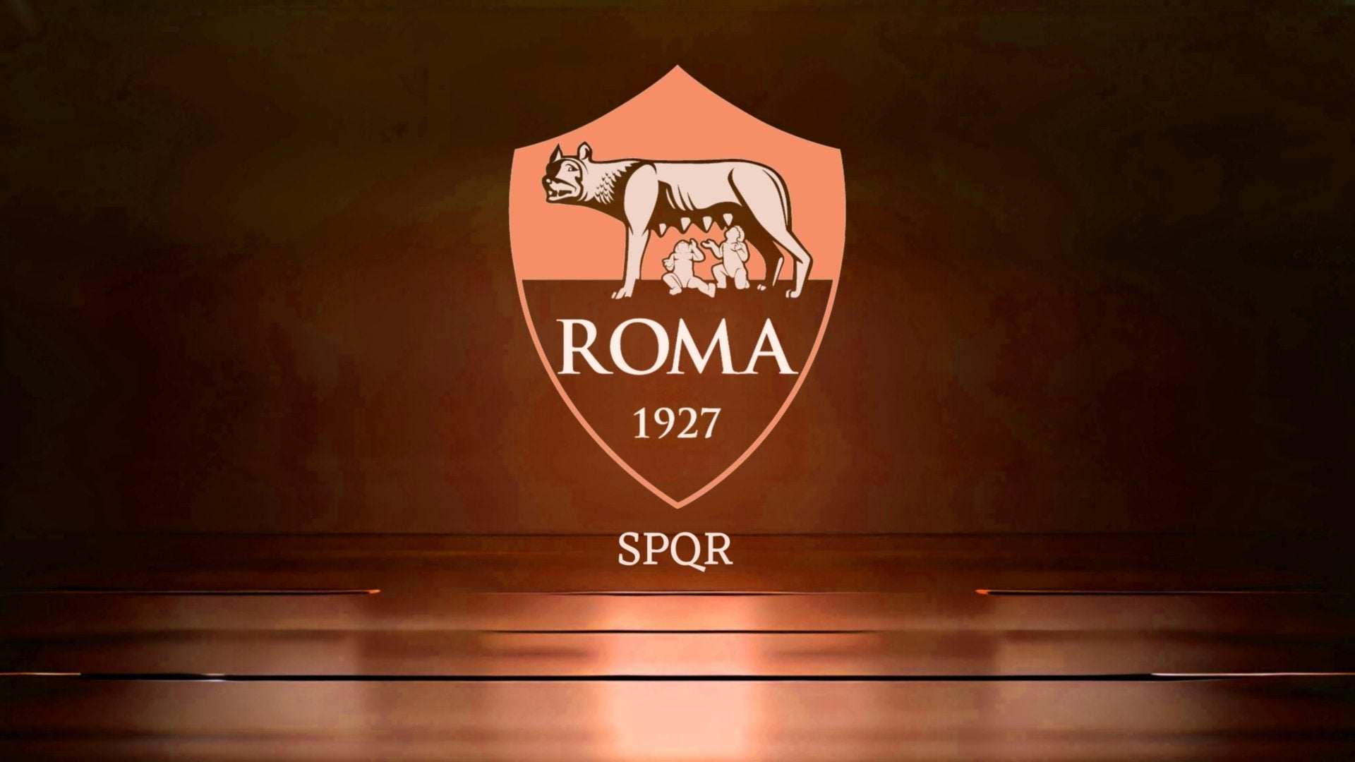 Logo du club de football Roma.