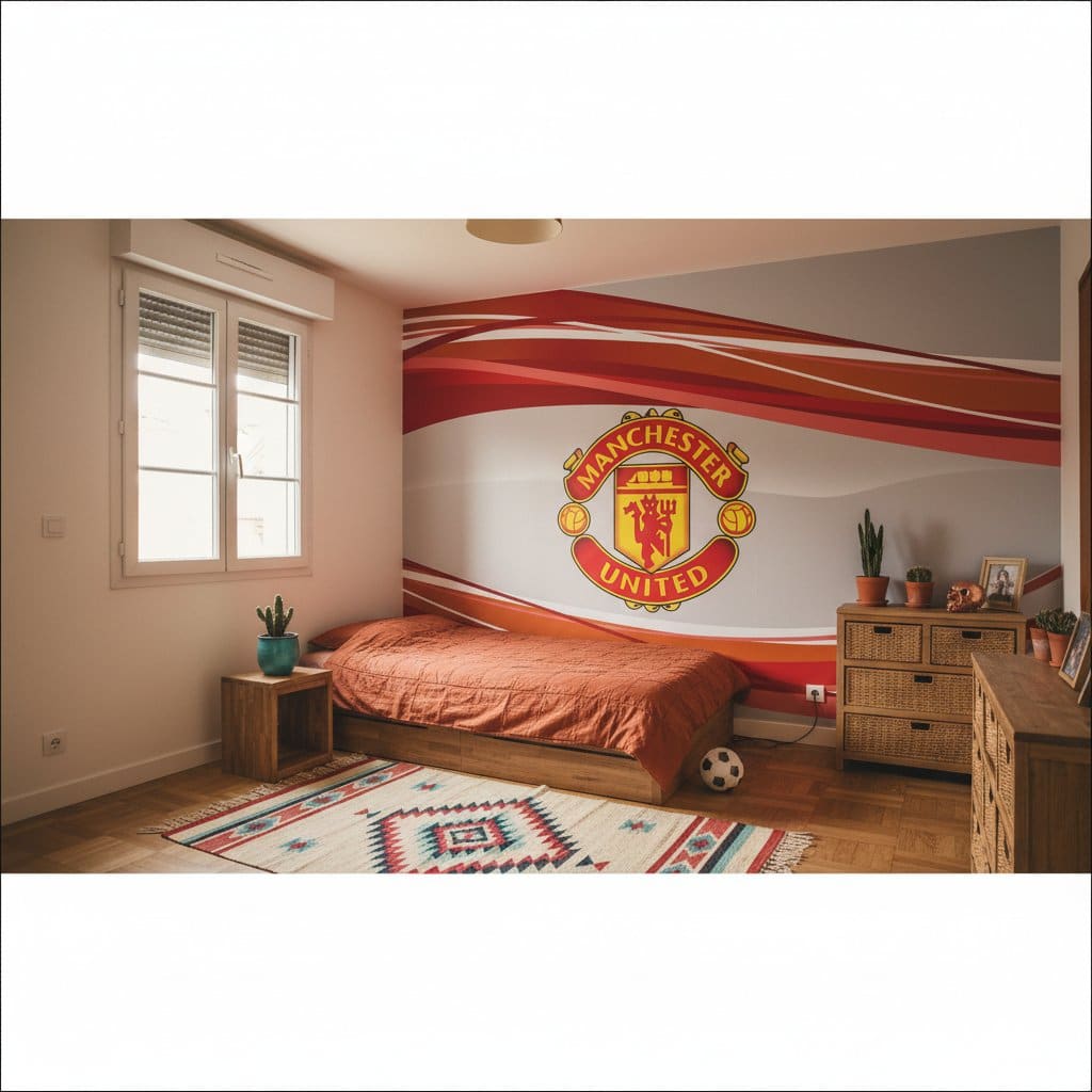Visualisation papier peint football Manchester