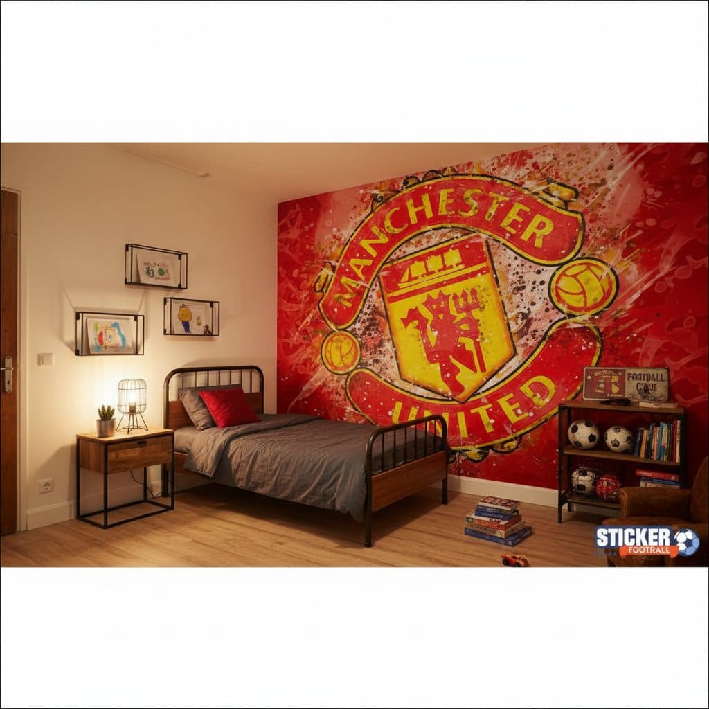 Visualisation papier peint football Manchester United FC logo