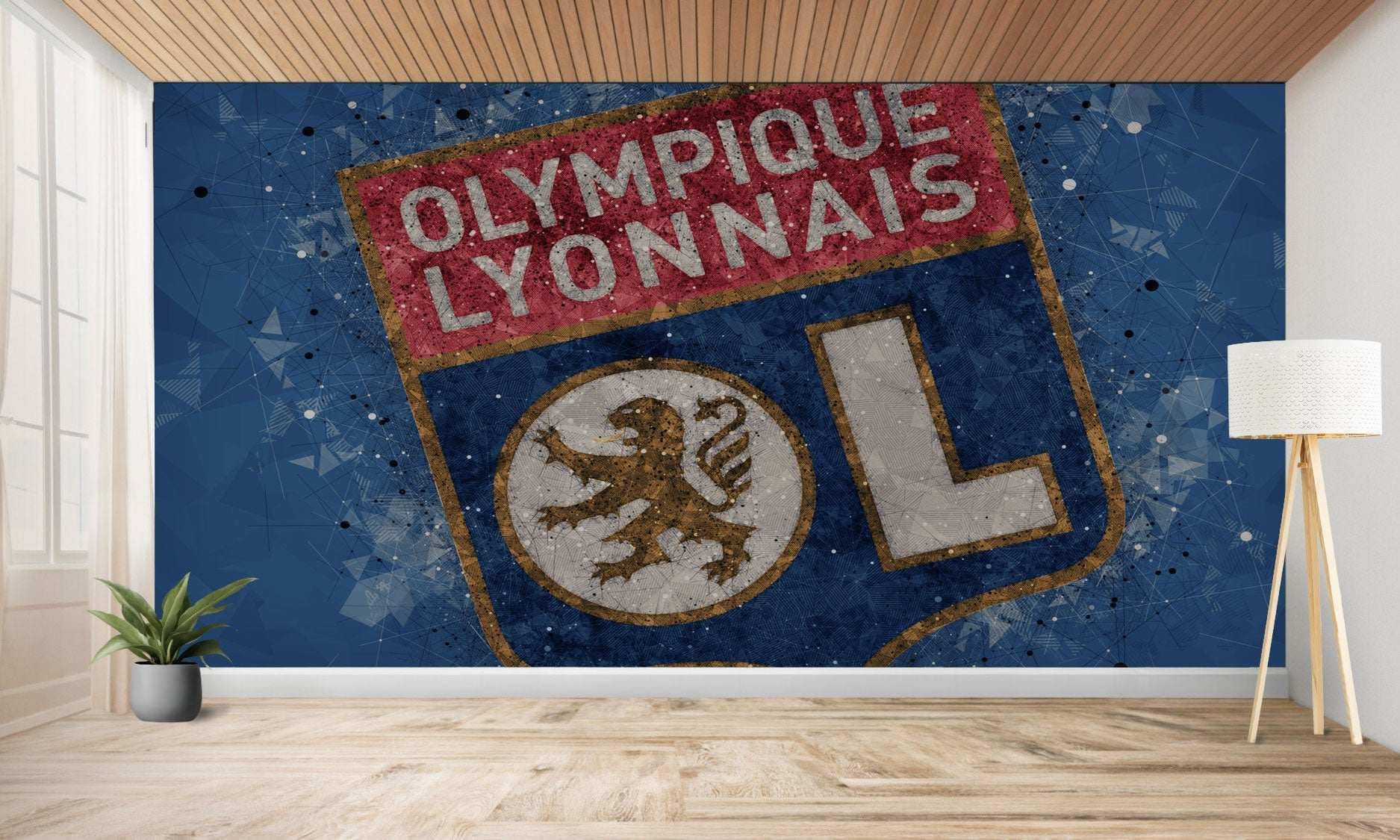 Logo de l’Olympique Lyonnais.
