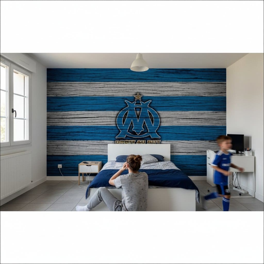 Visualisation papier peint football OM