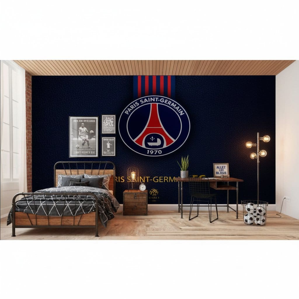 Visualisation papier peint football Paris Saint Germain French Football