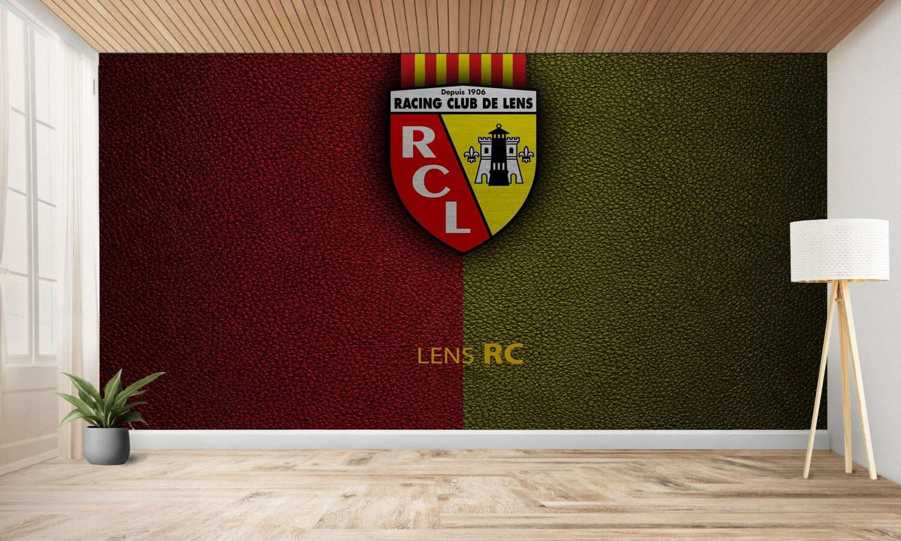 papier peint football RC Lens decoration