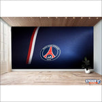 Papier Peint PSG - Tapisserie foot chambre PSG | Sticker Foot - Vignette | stickers foot