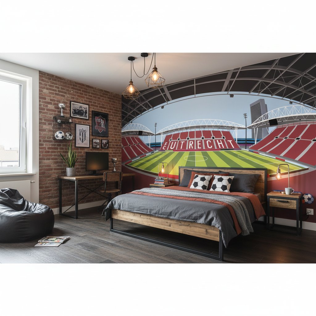 Visualisation Papier Peint stade Stadion Galgenwaard - FC Utrecht