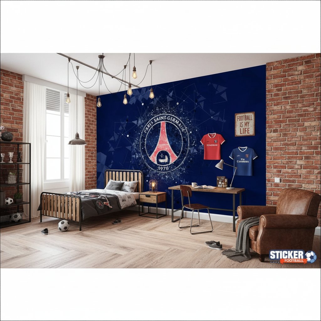 Visualisation Papier peint football PSG pas cher