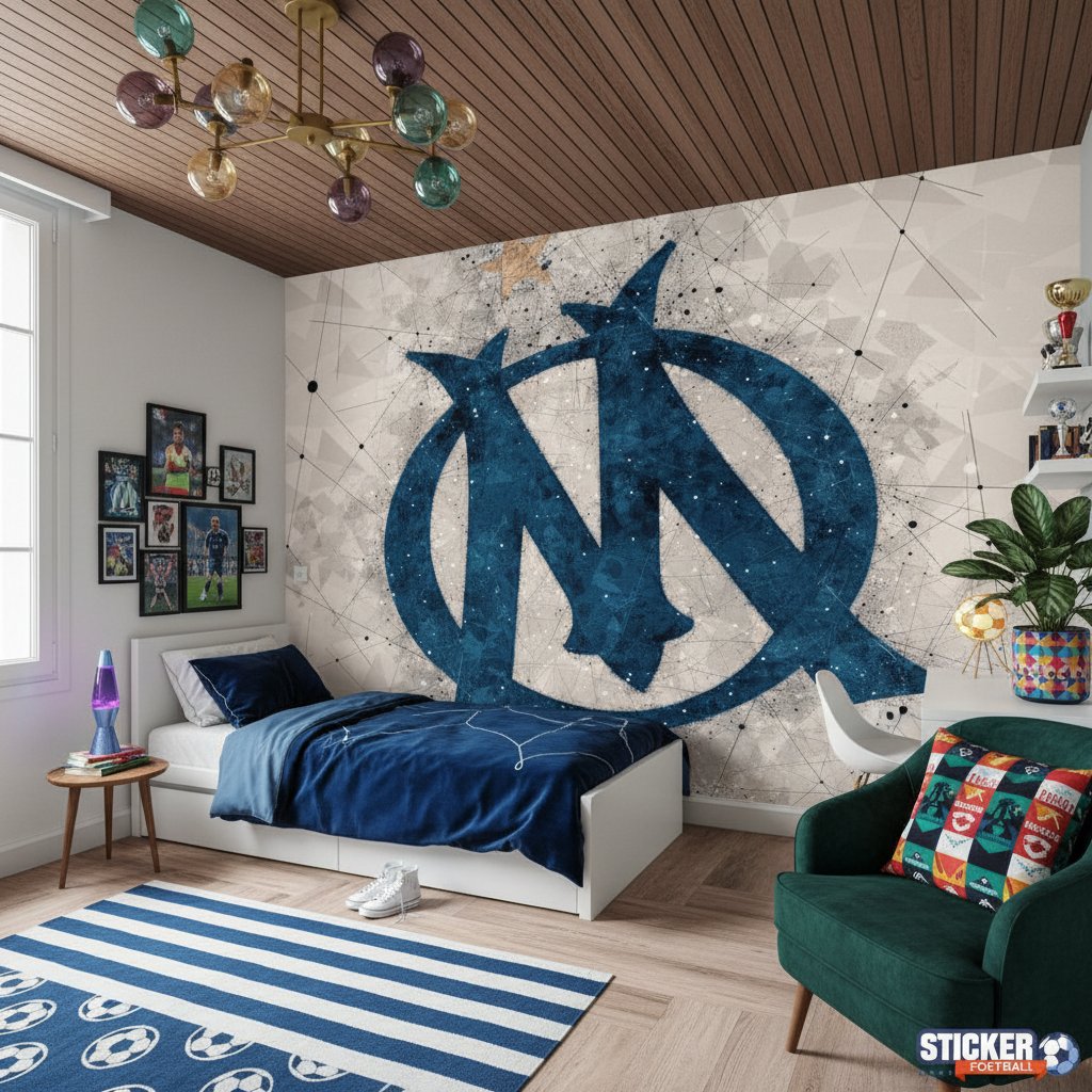 Visualisation Papier peint football Marseille