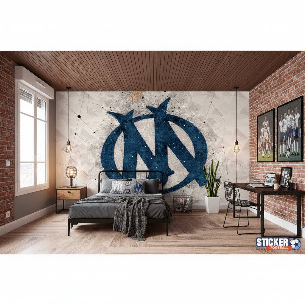 Visualisation Papier peint football Marseille