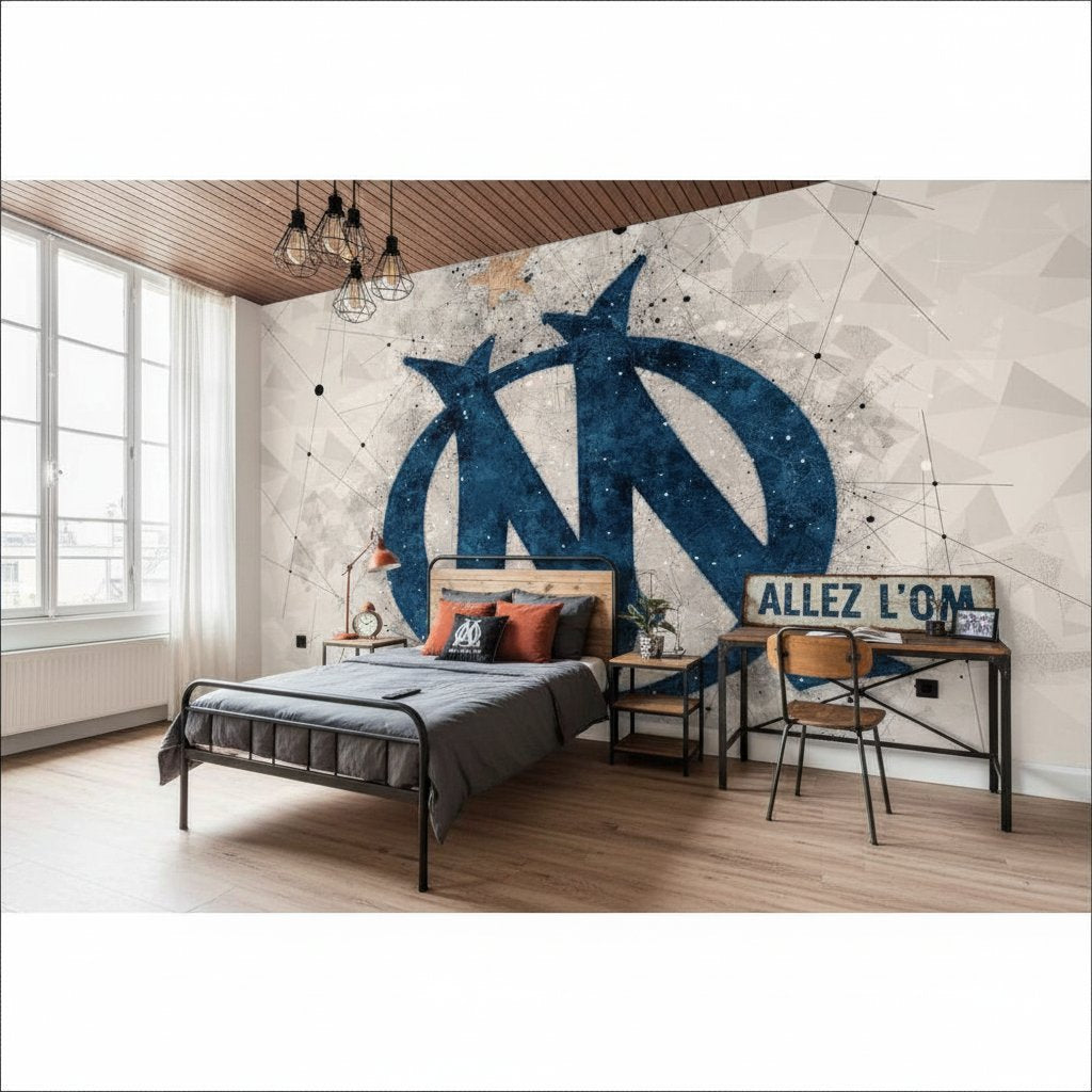 Visualisation Papier peint football Marseille