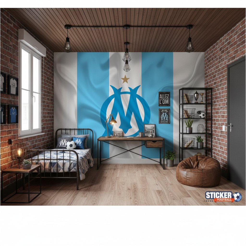 Visualisation Papier peint foot Marseille OM