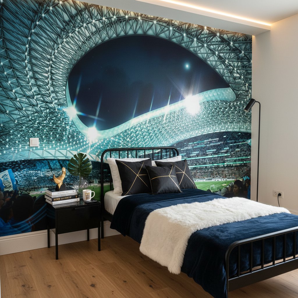 Visualisation Papier peint football stade Vélodrome