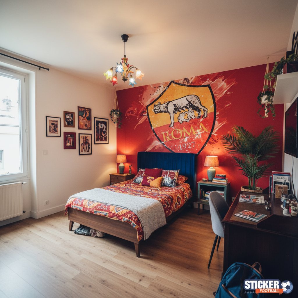 Visualisation papier peint foot AS Roma