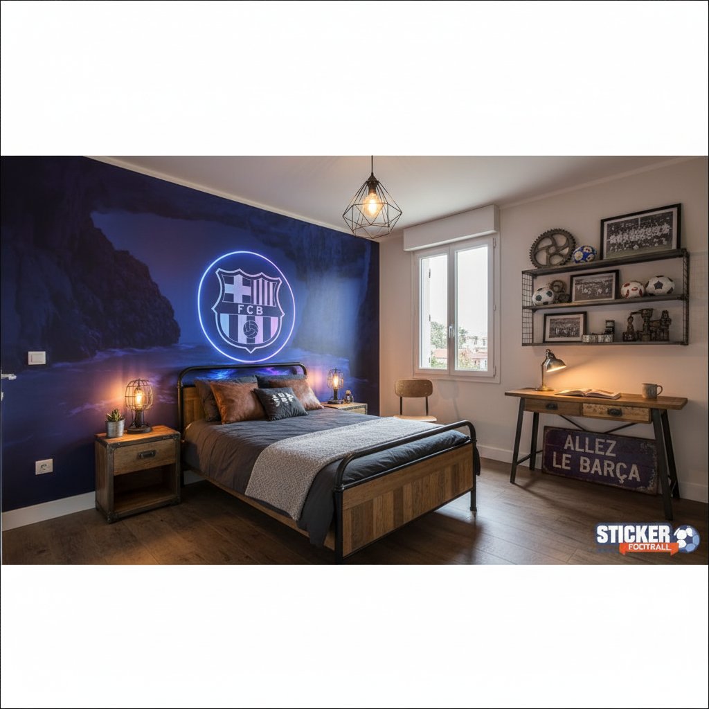 Visualisation Papier peint FC Barcelona - Immersion totale sportive