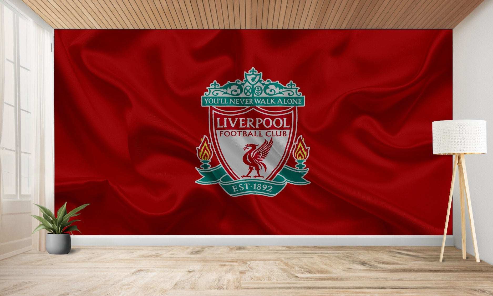 L’écusson du Liverpool Football Club.