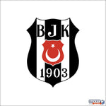 Sticker Besiktas logo - Vignette | stickers foot