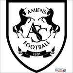 Sticker logo Amiens Football - Vignette | stickers foot