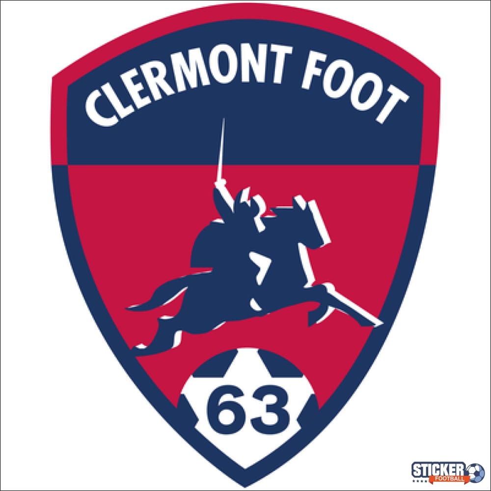 Sticker logo Clermont Foot