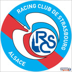 Sticker logo racing Strasbourg - Vignette | stickers foot