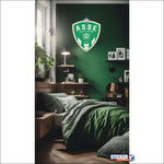 Sticker logo Saint Etienne foot - Vignette | stickers foot