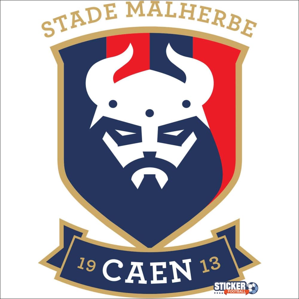Sticker logo stade Malherbe - Caen
