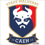 Sticker logo stade Malherbe - Caen - Vignette | stickers foot