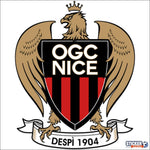 Sticker Nice logo foot - Vignette | stickers foot