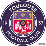 Sticker Toulouse FC logo Foot - Vignette | stickers foot