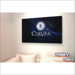 Tableau Décoration football visuel logo Chelsea - Vignette | stickers foot