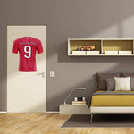 Déco sticker foot - Effet maillot pour fan LIVERPOOL - Vignette | stickers foot