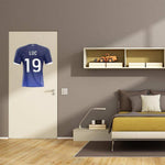 Déco sticker foot - Maillot Bordeaux foot - Vignette | stickers foot