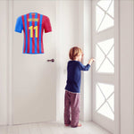 Decoration Barca Personnalisé avec sticker - Vignette | stickers foot