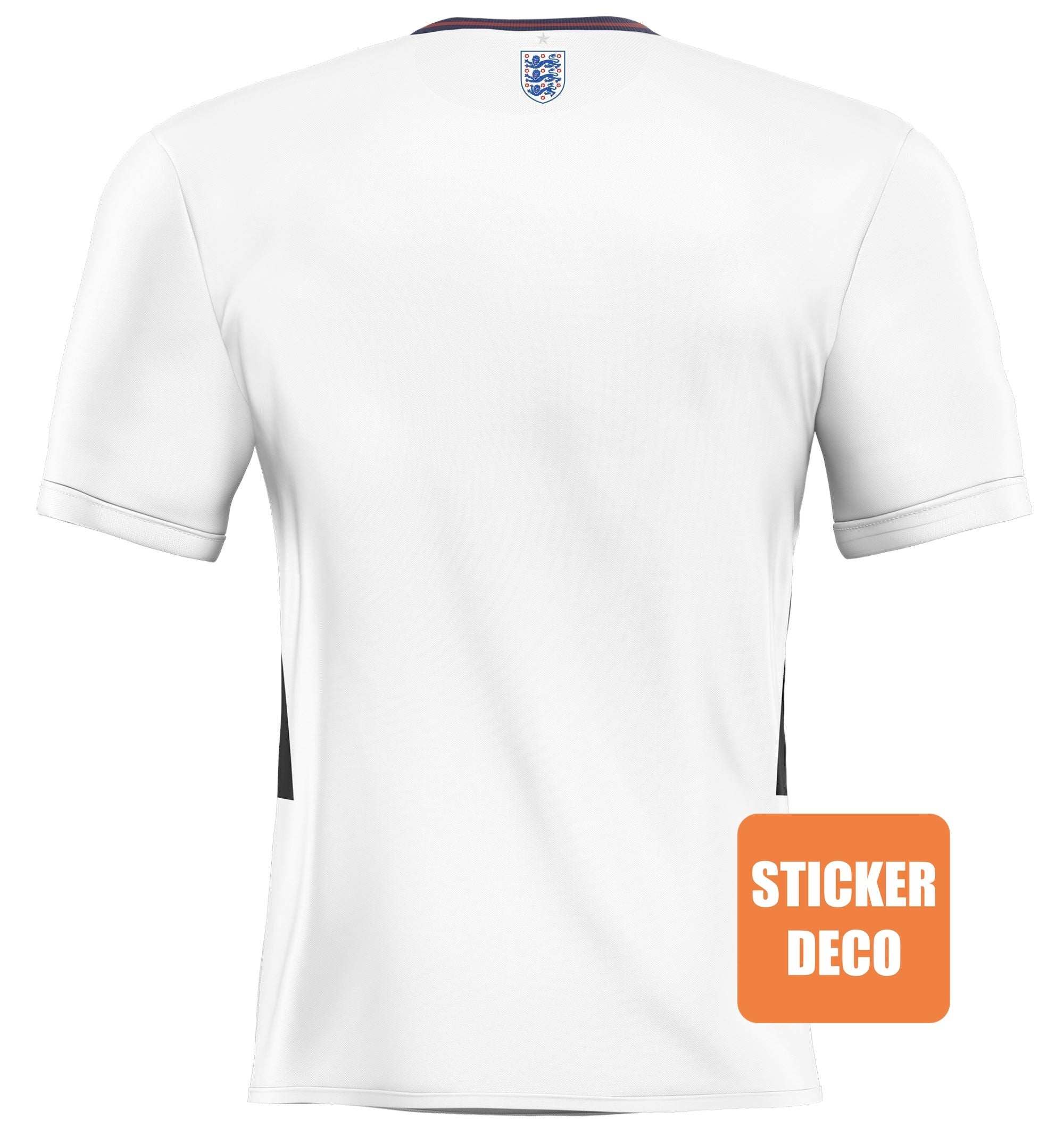 Sticker maillot foot cadeau pour enfant Angleterre Déco sticker foot - 2022 ANGLETERRE Personnalisé