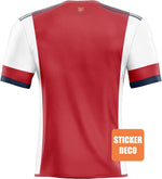 Déco sticker foot - 2022 maillot ARSENAL - Vignette | stickers foot