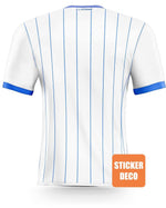 Déco sticker foot - maillot Auxerre - Vignette | stickers foot